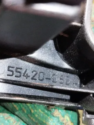 5542006040 Рамка под магнитолу Toyota Camry XV40 Арт 92881618, вид 3