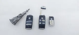 3F0959754HAUD, 3F0959754H, 3F0937216, 760837167Y, 3G0963511C Ключ зажигания Volkswagen Touareg 3 Арт ST239634, вид 3