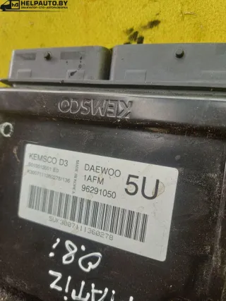 1AFM,96291050 Блок управления двигателем Daewoo Matiz M150 restailing Арт 37-246, вид 6