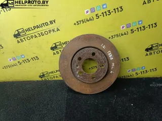 AZQ диск тормозной передний левый Skoda Fabia 1 Арт 628-135, вид 5