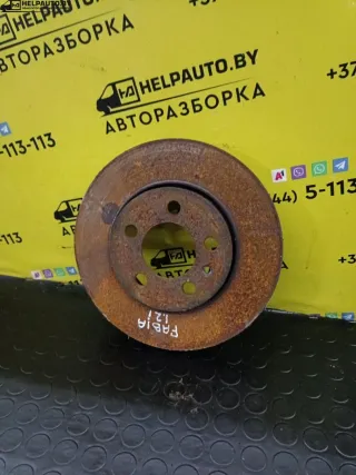 AZQ диск тормозной передний левый Skoda Fabia 1 Арт 628-6, вид 3