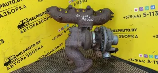 X17,DT,TC4EE1 Турбина Opel Vectra B Арт 8408914585, вид 13