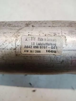 A6420980707 Патрубок интеркулера Mercedes E W211 Арт 51899486_5, вид 6