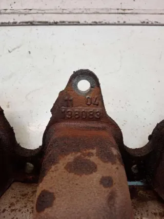 138083,8200210968 коллектор выпускной Renault Megane 2 Арт 52888017_3, вид 11