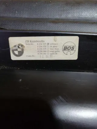 8236357 Шторка багажника BMW 5 E39 Арт 54178226, вид 11