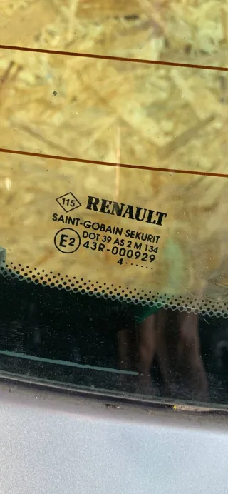  Крышка багажника (дверь 3-5) Renault Laguna 2 Арт 90786, вид 4