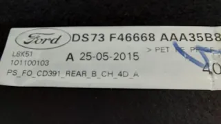 1888625, DS73F46668AAA35B8 Полка салона задняя Ford Mondeo 5 Арт ST241668, вид 11