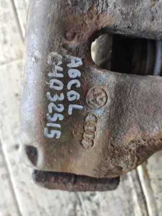  Суппорт тормозной передний левый Audi A6 C6 (S6,RS6) Арт 93164857, вид 4