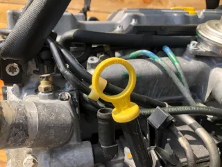 09158395 Щуп двигателя масляный Opel Vectra B Арт 93215613, вид 1