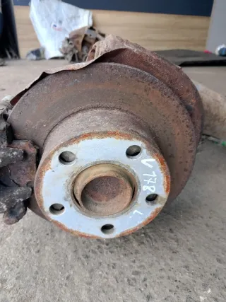  Диск тормозной задний Volkswagen Passat B5 Арт 93244238, вид 1