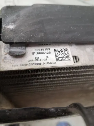 50540153,00505471830,50547183 Радиатор (дополнительный) Alfa Romeo Giulia Арт G20-220-1, вид 5