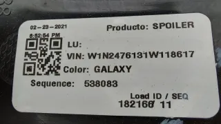 A24779006889999, A2477900688, A247900588 Спойлер Mercedes CLA c118 Арт ST244576, вид 9