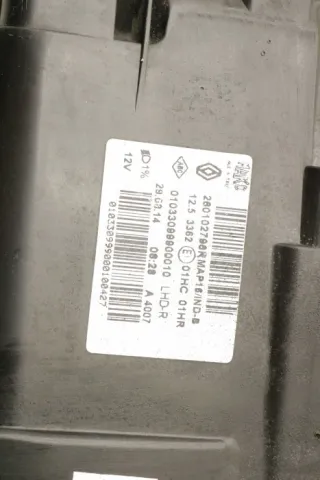 010330748 Фара правая Renault Clio 4 Арт 3901-20697472, вид 2