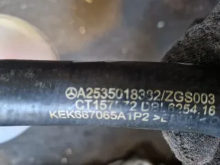 A2535018382 Патрубок расширительного бачка Mercedes GLC X253 Арт 93543100, вид 5