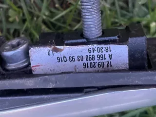 A1668900493015,A1668900493016 Дуги на крышу (рейлинги) Mercedes ML/GLE W166 Арт 93566153, вид 6