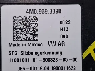 4M0959339B Блок управления сиденьем Volkswagen Jetta 7 Арт 318211, вид 4