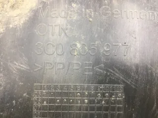 3C0805977 Защита арок передняя левая (подкрылок) Volkswagen Passat B6 Арт 404596, вид 4