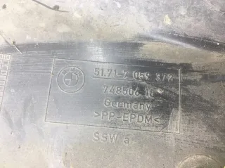 7059372 Защита арок передняя правая (подкрылок) BMW 1 E81/E82/E87/E88 Арт 411747, вид 5