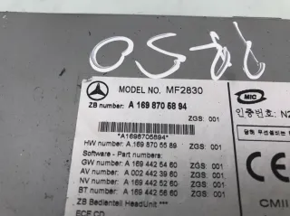 A1698705894 Магнитола Mercedes B W245 Арт 411995, вид 2
