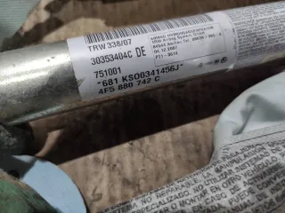 4F5880742C Подушка безопасности боковая (шторка) правая Audi A6 C6 (S6,RS6) Арт 93692782, вид 2