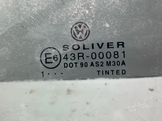 3B9845025 Стекло двери задней левой Volkswagen Passat B5 Арт 93694812, вид 2
