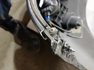  Накладка (ресничка) фары правой Audi A6 C5 (S6,RS6) Арт 93736021, вид 4