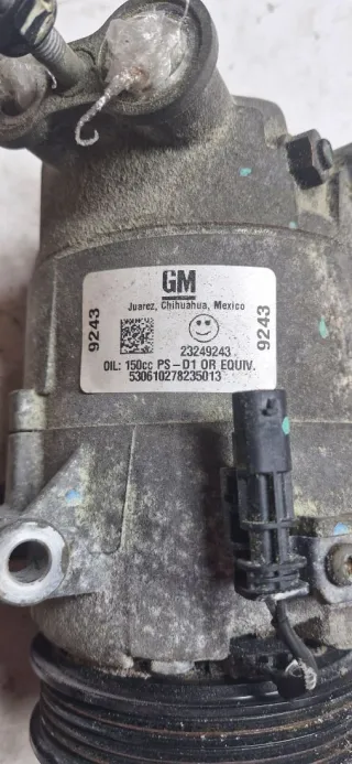 23249243 Компрессор кондиционера Chevrolet Equinox 3 Арт 04400, вид 2