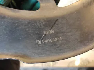 84064848 Кожух защитный тормозного диска Chevrolet Equinox 3 Арт 82657, вид 3