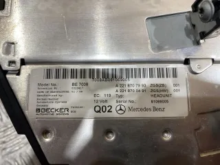 A2218707993, A2218700491 CD чейнджер Mercedes S W221 Арт 53777, вид 5