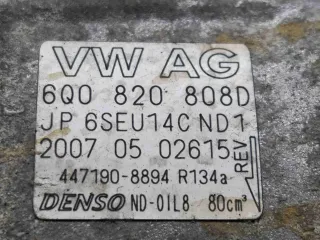 6Q0820808D Компрессор кондиционера Volkswagen Polo 4 Арт 002582, вид 9