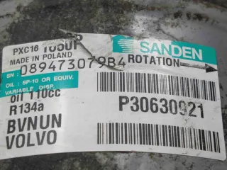 P30630921,  30630921 Компрессор кондиционера Volvo XC70 3 Арт 006348, вид 10