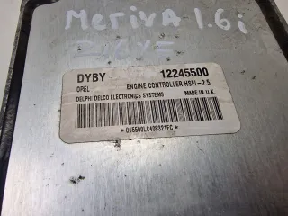 12245500,  d04023 Блок управления двигателем Opel Meriva 1 1.6л Арт 010015, вид 3