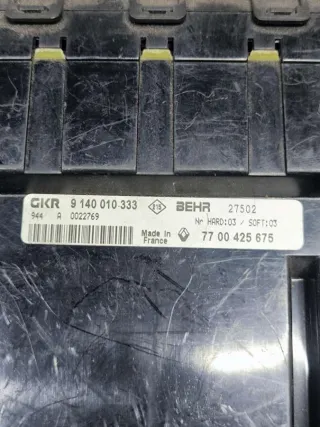 7700425675,9140010333 Блок управления печки/климат-контроля Renault Laguna 1 Арт 1329234, вид 3
