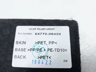 6477006420C2, 6477006420 Пол багажника Toyota Camry XV70 Арт ST250427, вид 11