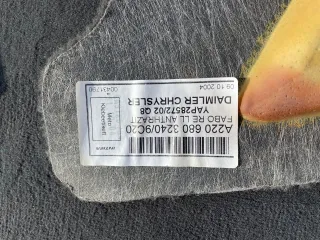 A2206803140, A2206903240, A2206901141 Ковер салона Mercedes S W220 Арт 2020202020, вид 18