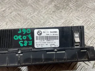 3443981 Блок управления печки / климат-контроля BMW X3 E83 Арт 58057, вид 9