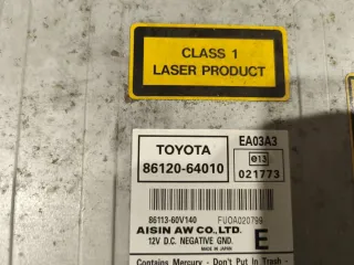 8612064010 Магнитола (аудио система) Toyota Corolla VERSO 2 Арт 93822933, вид 7