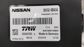 360324BA0A Блок ручника (стояночного тормоза) Nissan Qashqai 2 Арт 66783_2000001299512, вид 4