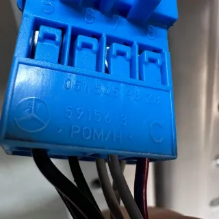 0515459828 Разъем (фишка) проводки Mercedes E W211 Арт 22-44, вид 2
