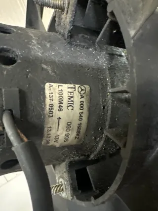 A0005401688KZ Вентилятор радиатора Mercedes Vito W638 Арт 93837497, вид 2