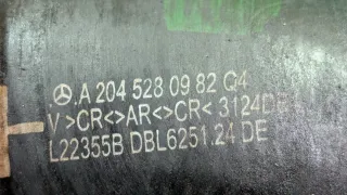 A 204 528 09 82 Патрубок интеркулера Mercedes C W204 Арт 93875975, вид 2