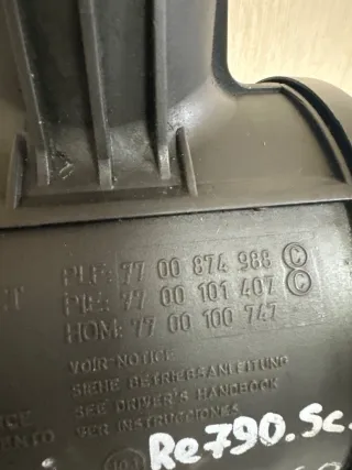 7700874988 Корпус воздушного фильтра Renault Scenic 1 Арт 93894853, вид 3