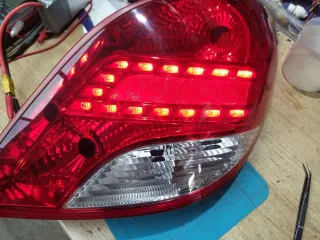 9686565980  Фонарь задний правый Peugeot 207 Арт 86539465, вид 1