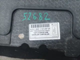A2216931191 Пол багажника Mercedes S W221 Арт 52682, вид 7