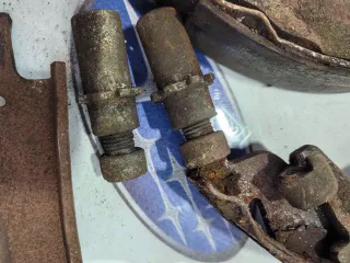  Колодки стояночного тормоза Subaru Forester SH Арт 93922507, вид 7