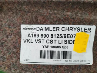 A1696908125, A16969081259E07 Обшивка багажника Mercedes B W245 Арт 166486, вид 6