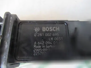 A6420940148 Расходомер воздуха (массметр) Mercedes CLS C219 Арт 59270, вид 3