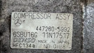 447260 5992 Компрессор кондиционера Mercedes C W204 2.2л Арт 93954834, вид 2