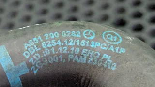A651 200 0282 Патрубок радиатора Mercedes E W212 Арт 94027774, вид 2