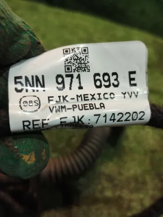 5NN971693E Проводка двери задней левой Volkswagen Tiguan 2 Арт 94030879, вид 2
